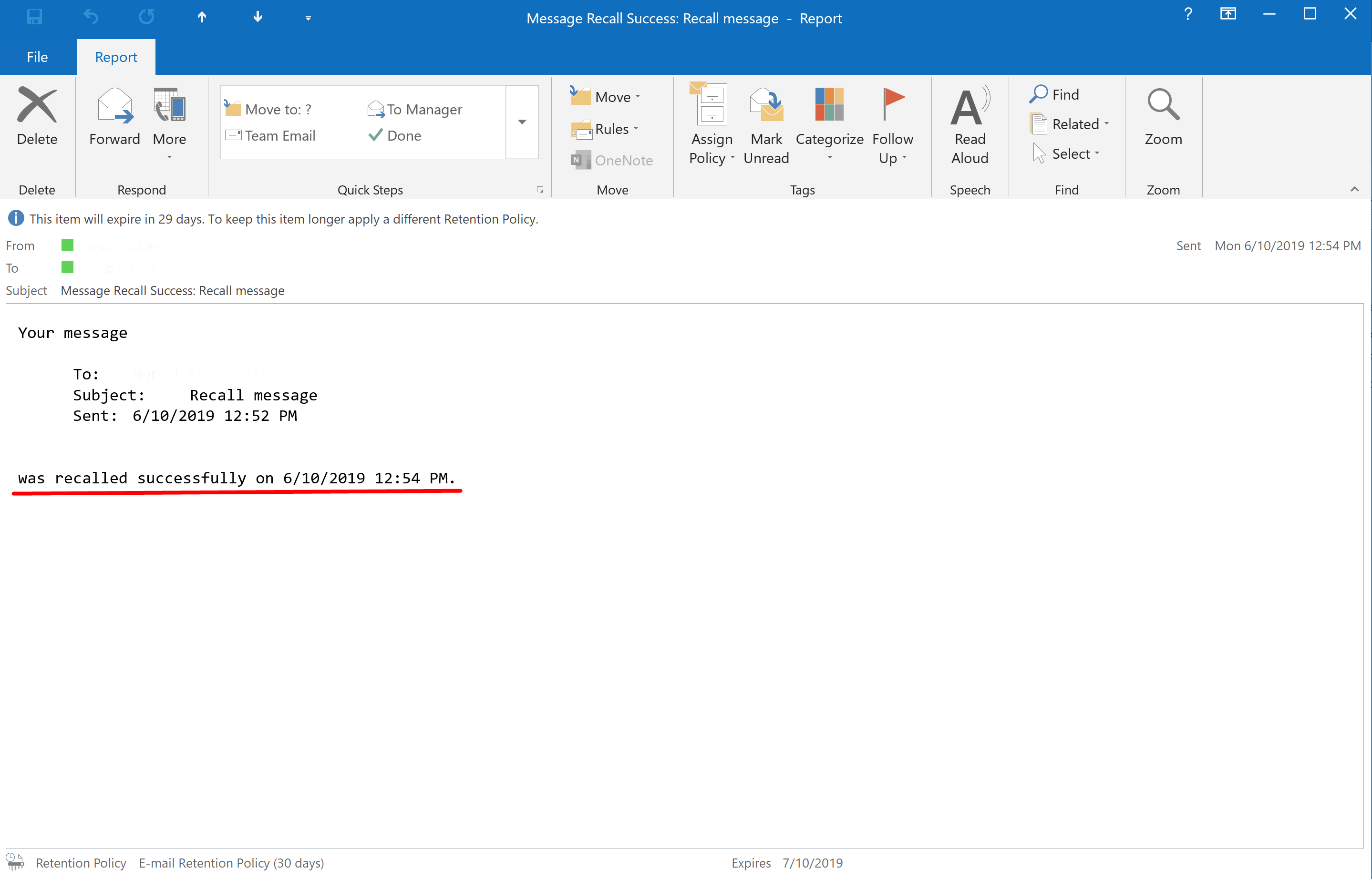 How To Recall An Email In New Outlook 2024 - Gene Peggie