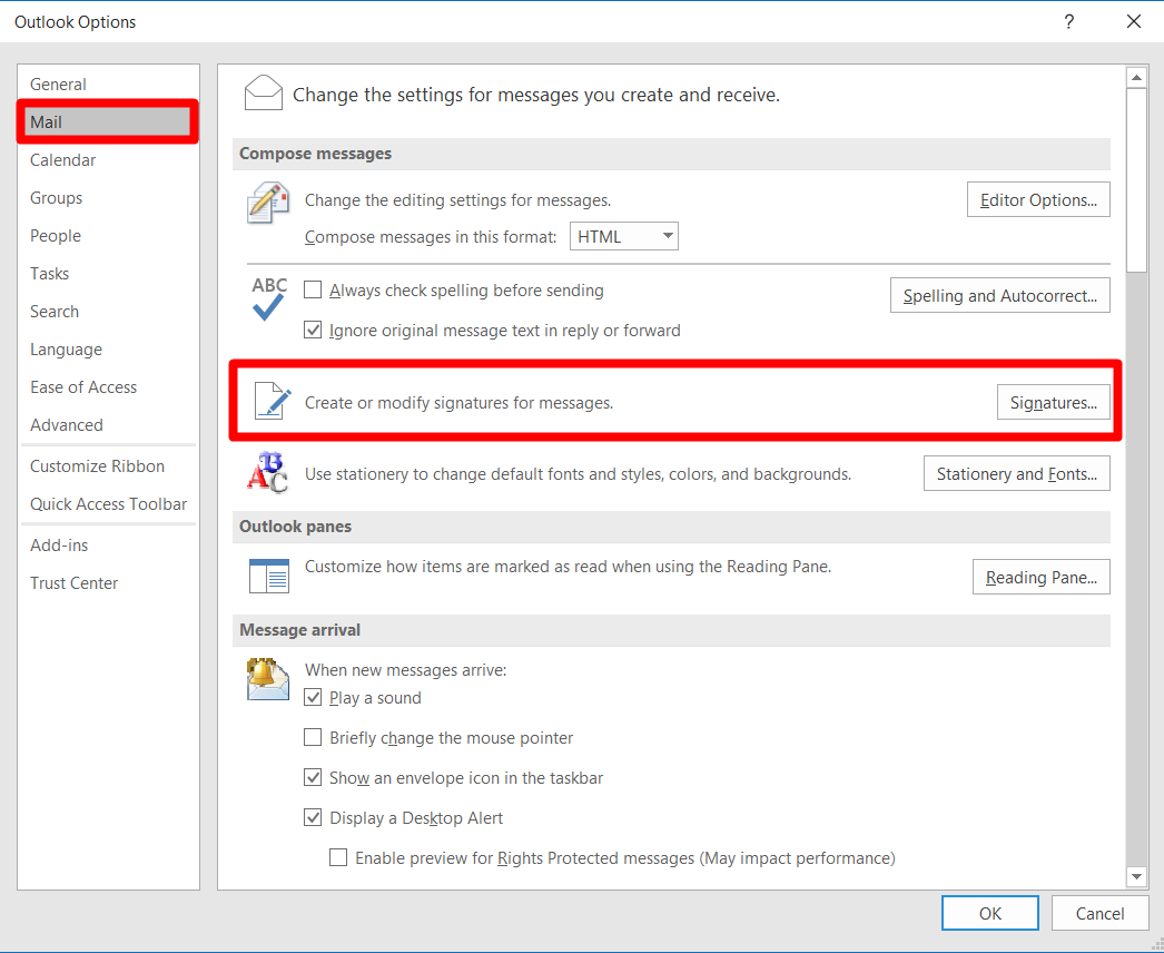 How To Change Signature In Outlook In 2 Minutes With Print Screens 