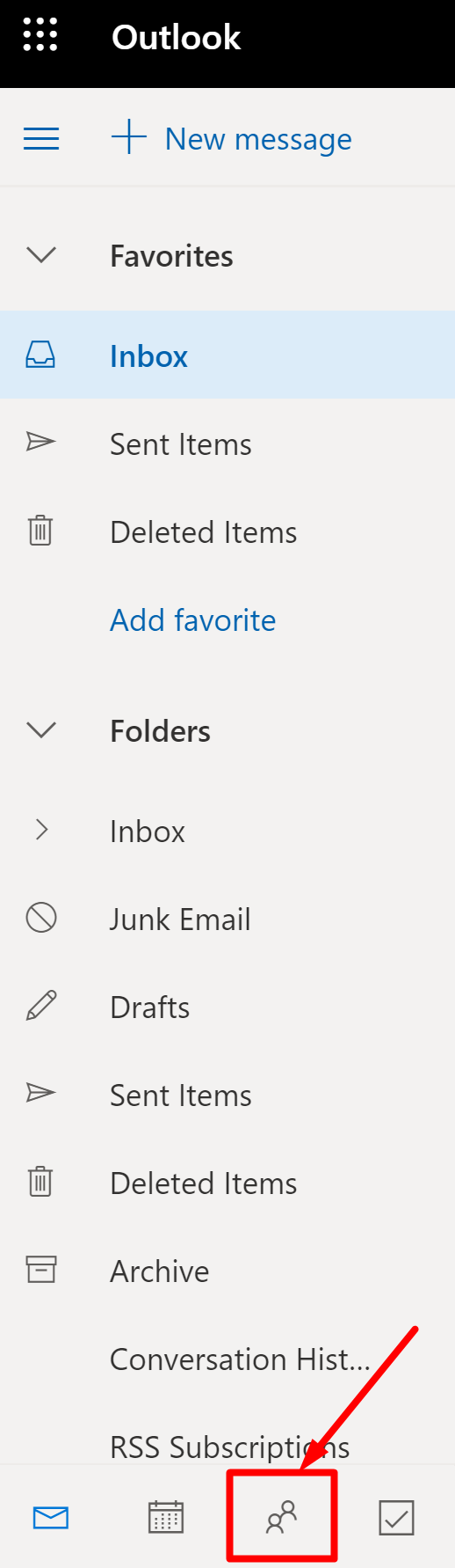 Outlook Contacts