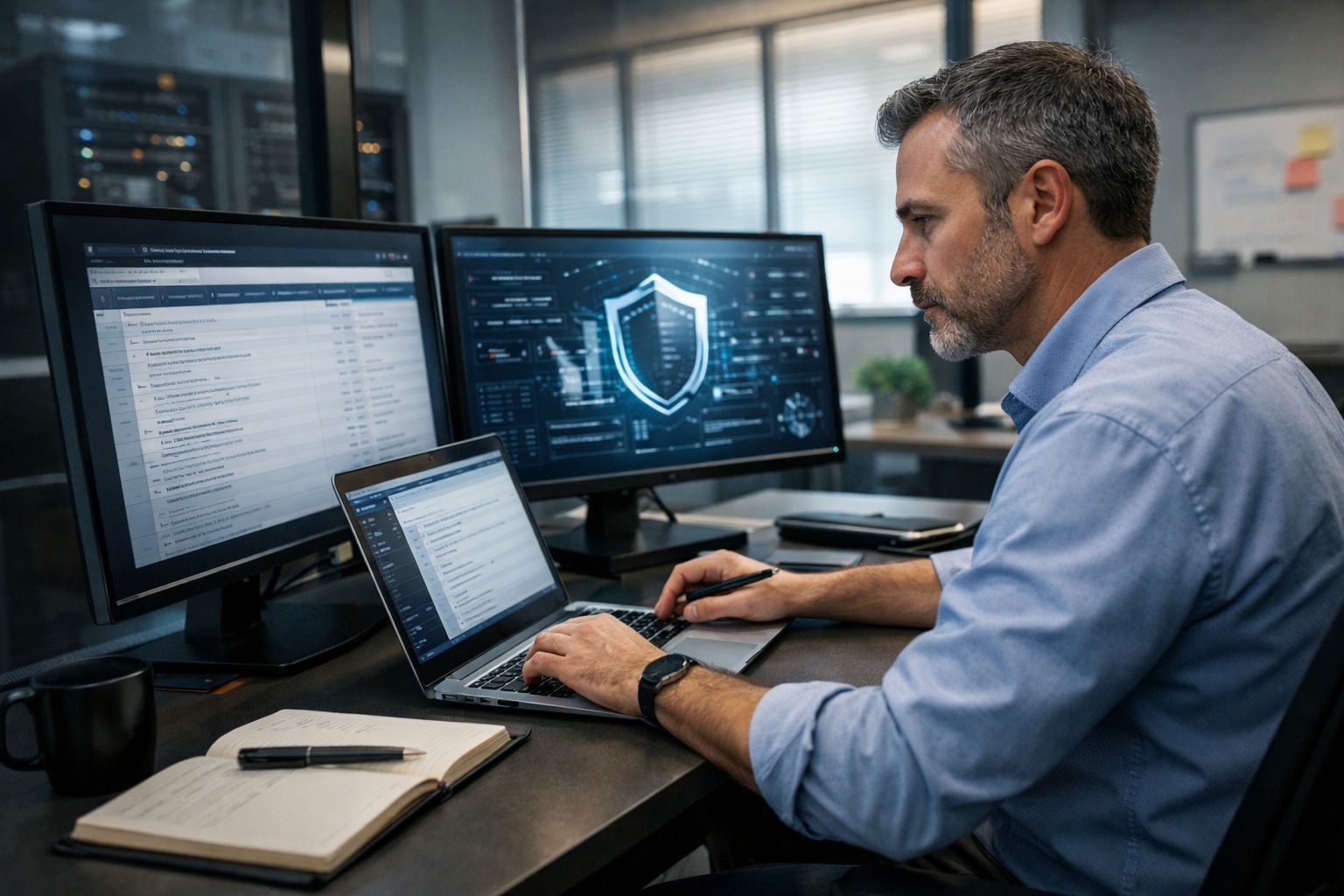 IT Consultant working on CMMC internal audit